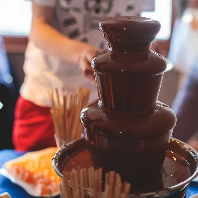 Fuente de chocolate